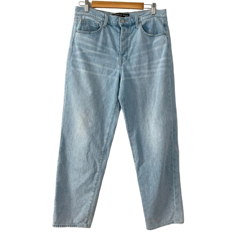 Veronica Beard Jeans Blake Classic Straight High Rise - Picture 2 of 11
